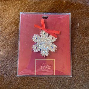 Lenox Jeweled Snowflake Ornament